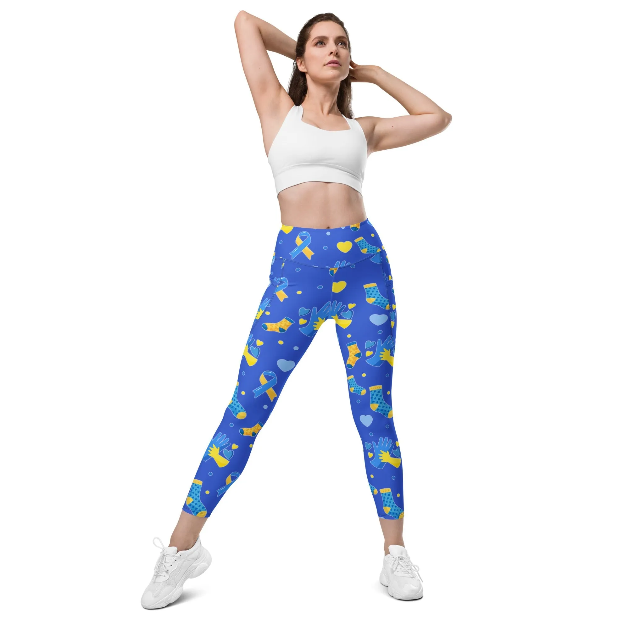 Down Syndrome Awareness Leggings With Pockets
