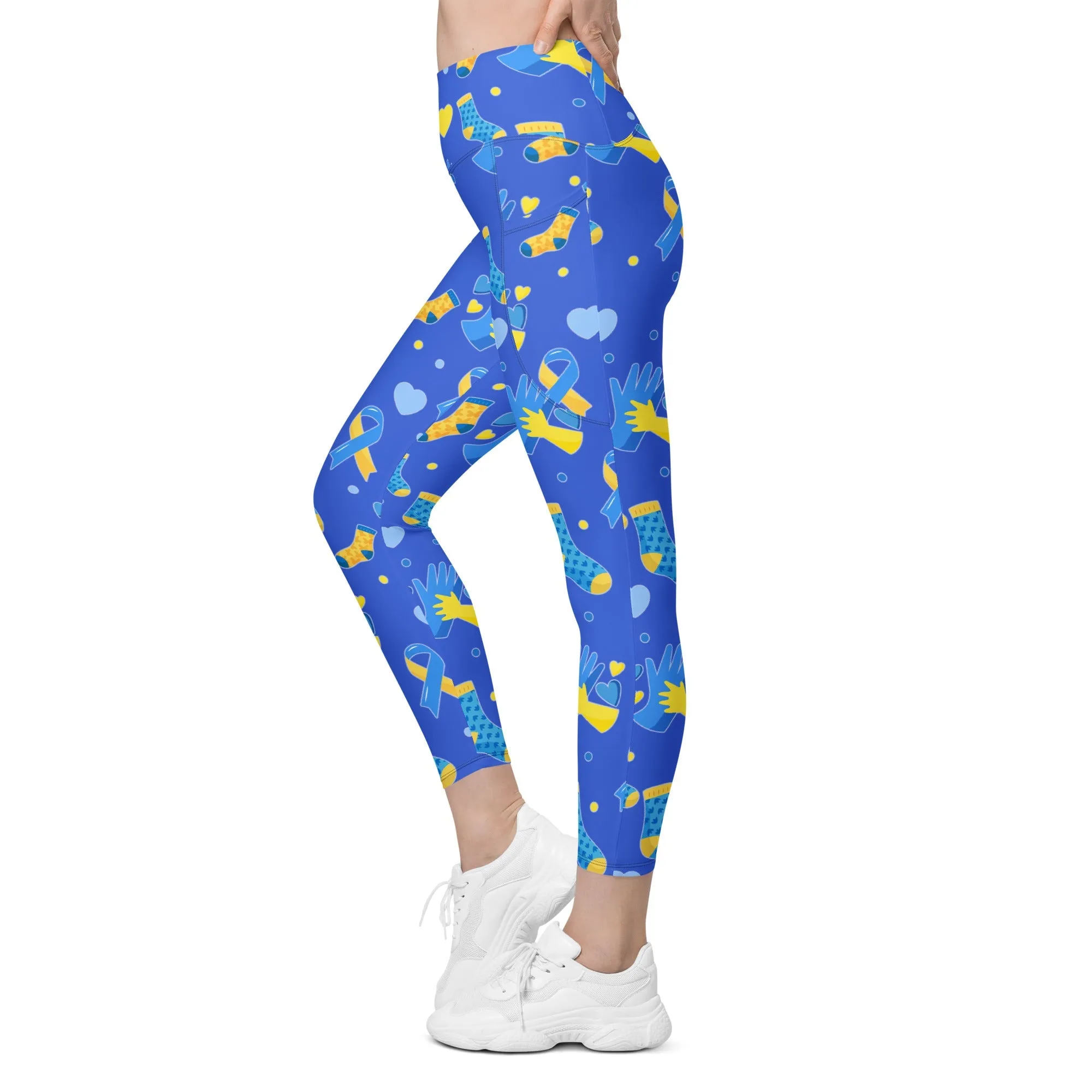 Down Syndrome Awareness Leggings With Pockets
