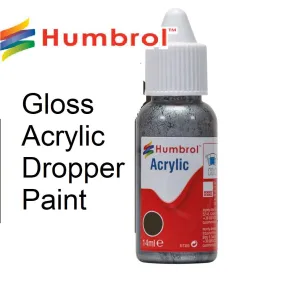 Gloss Acrylic - Dropper Bottle - Humbrol