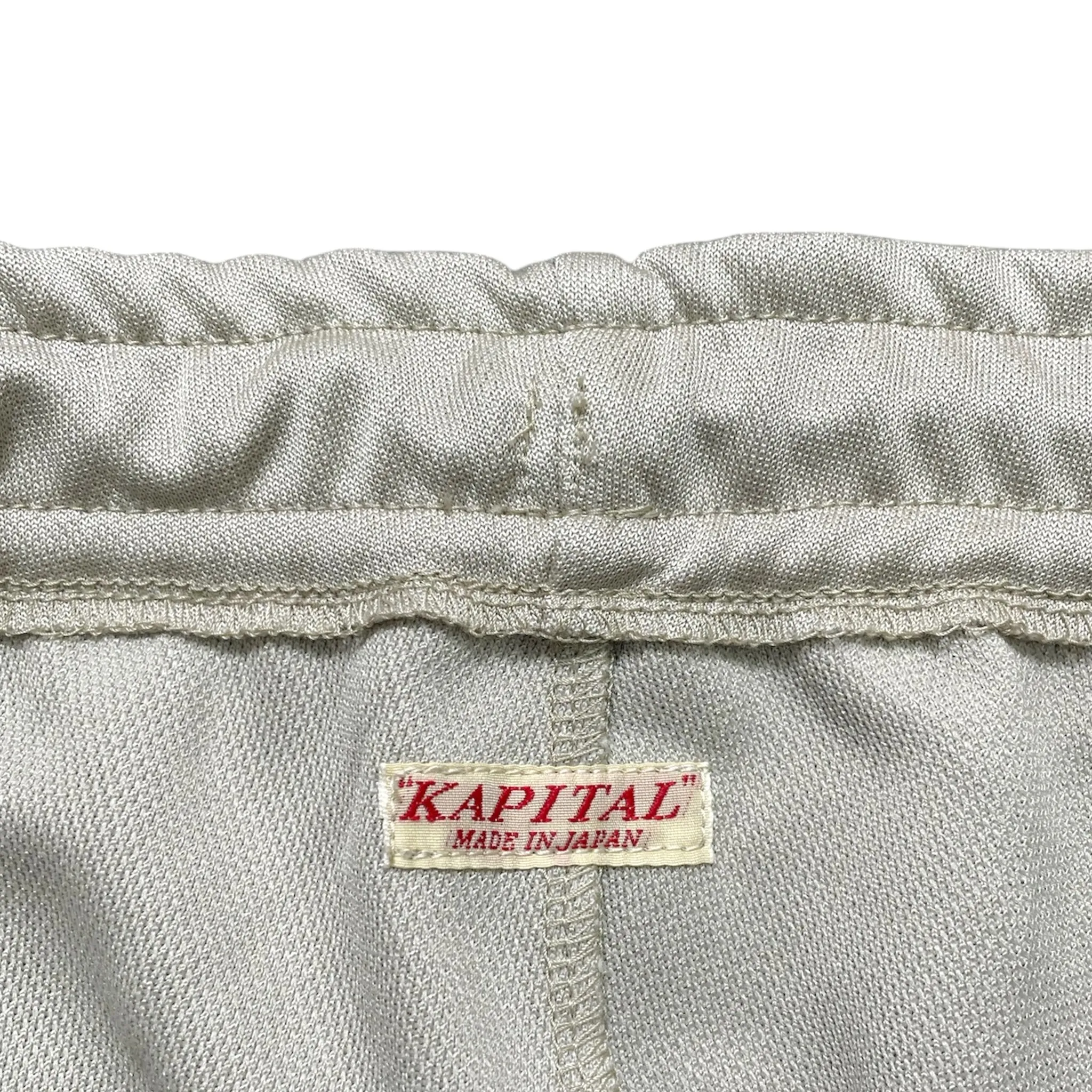 Kapital Jersey Kochi Track Pants Beige Zephyr