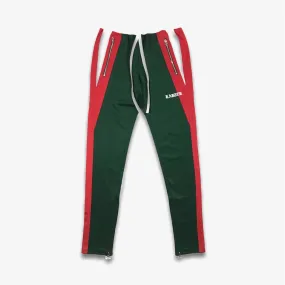 Karter Collection Roosevelt Track Pants Green