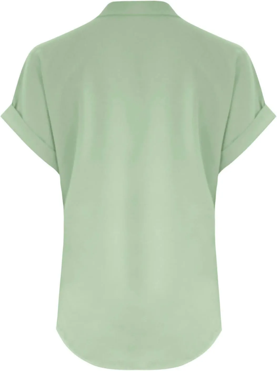 Linen Top for Women Plus Size Button Down Shirts Rolled Short Sleeve Blouse Cotton V Neck T Shirt Summer Travel Tees