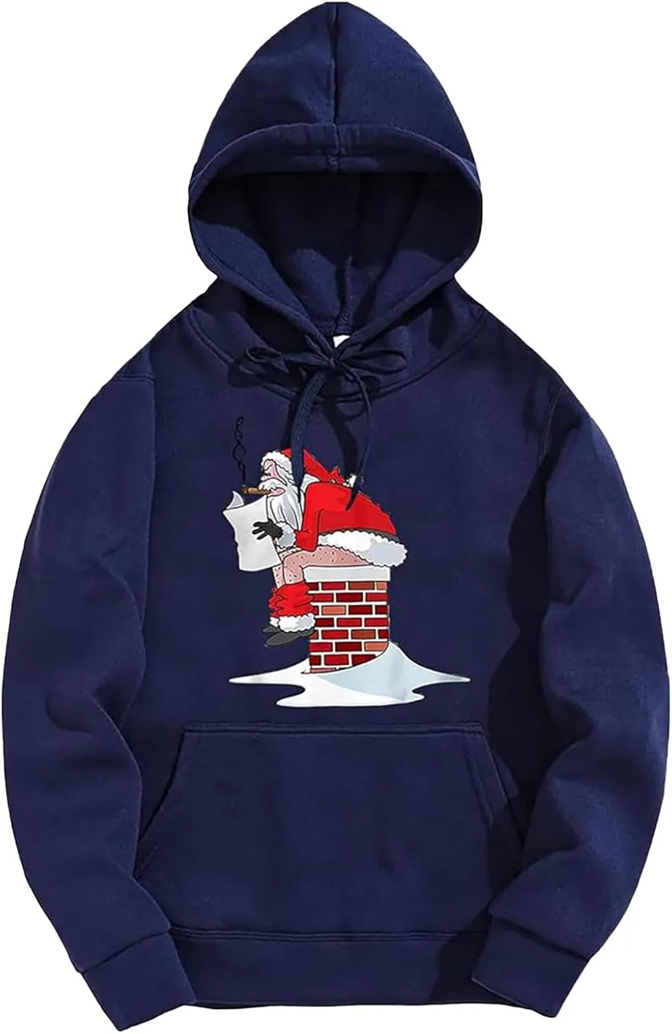 Mens Sweatsuits 2 Piece Set Set Funny Christmas Tracksuit 2 Piece Funny Reindeer Casual Sport Jogging Suits with
