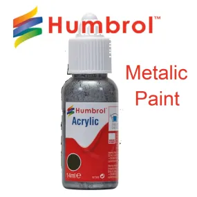 Metallic Acrylic - Dropper Bottle - Humbrol