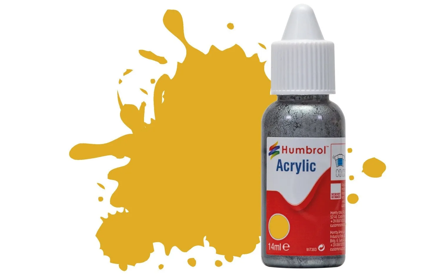 Metallic Acrylic - Dropper Bottle - Humbrol
