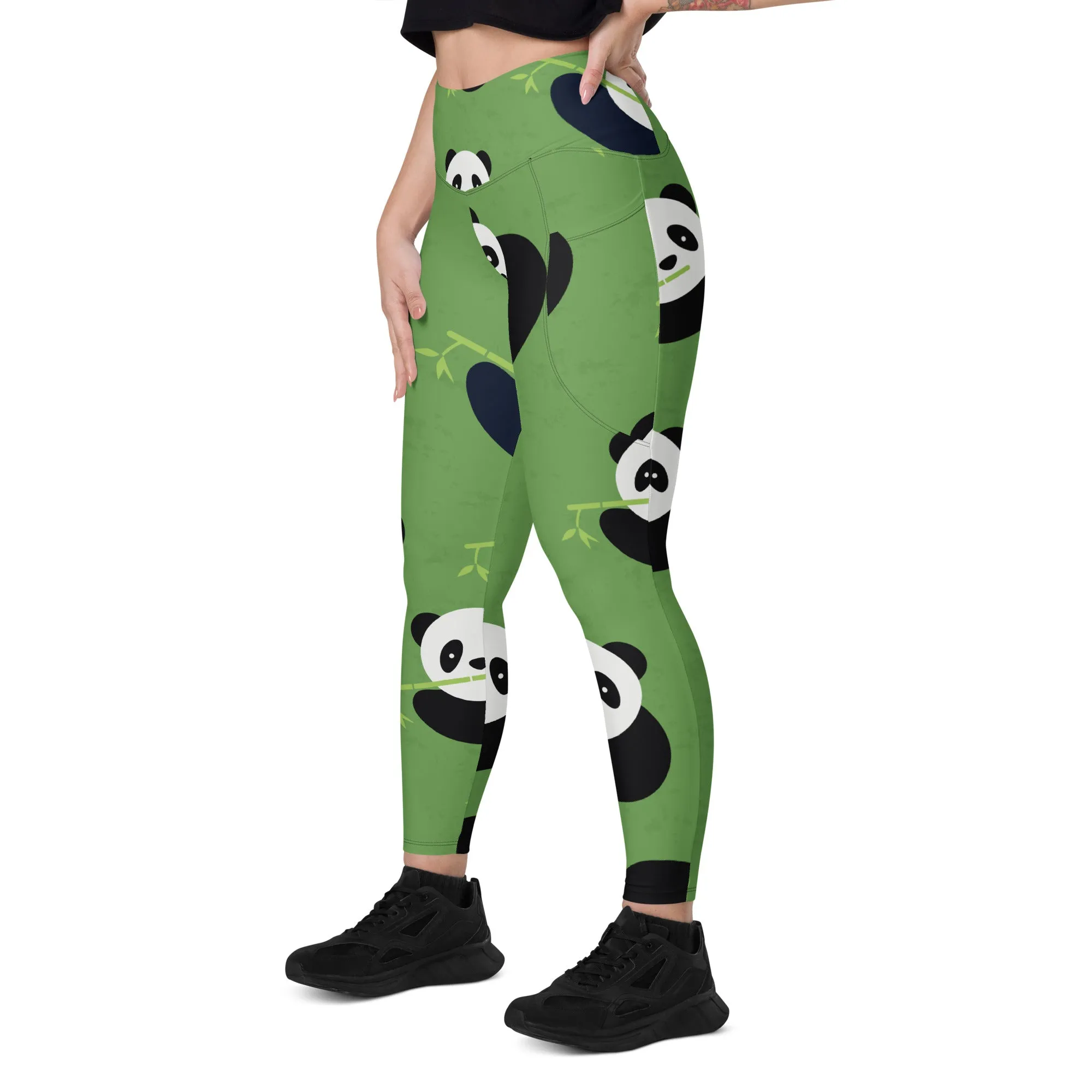 PandaPwr Panda Leggings with pockets