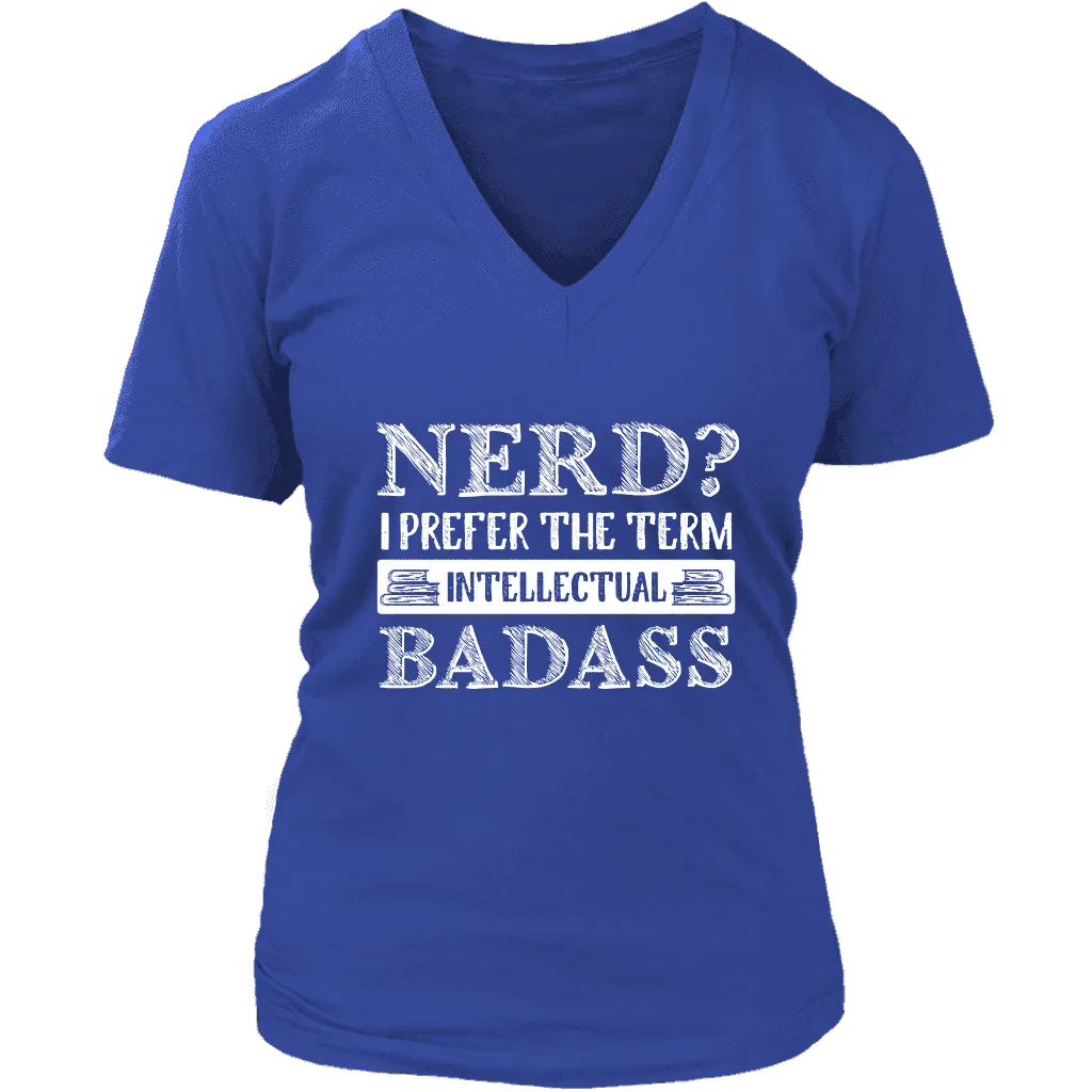 "Nerd?" V-neck Tshirt