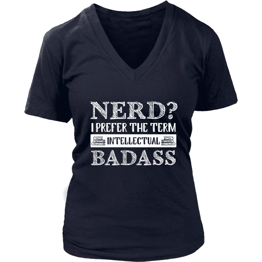 "Nerd?" V-neck Tshirt