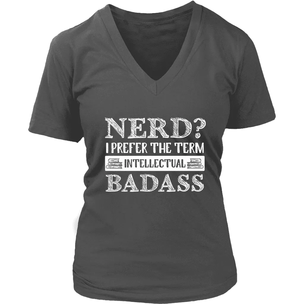 "Nerd?" V-neck Tshirt