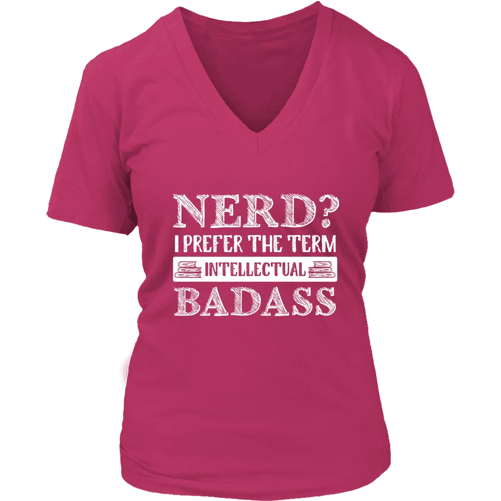 "Nerd?" V-neck Tshirt