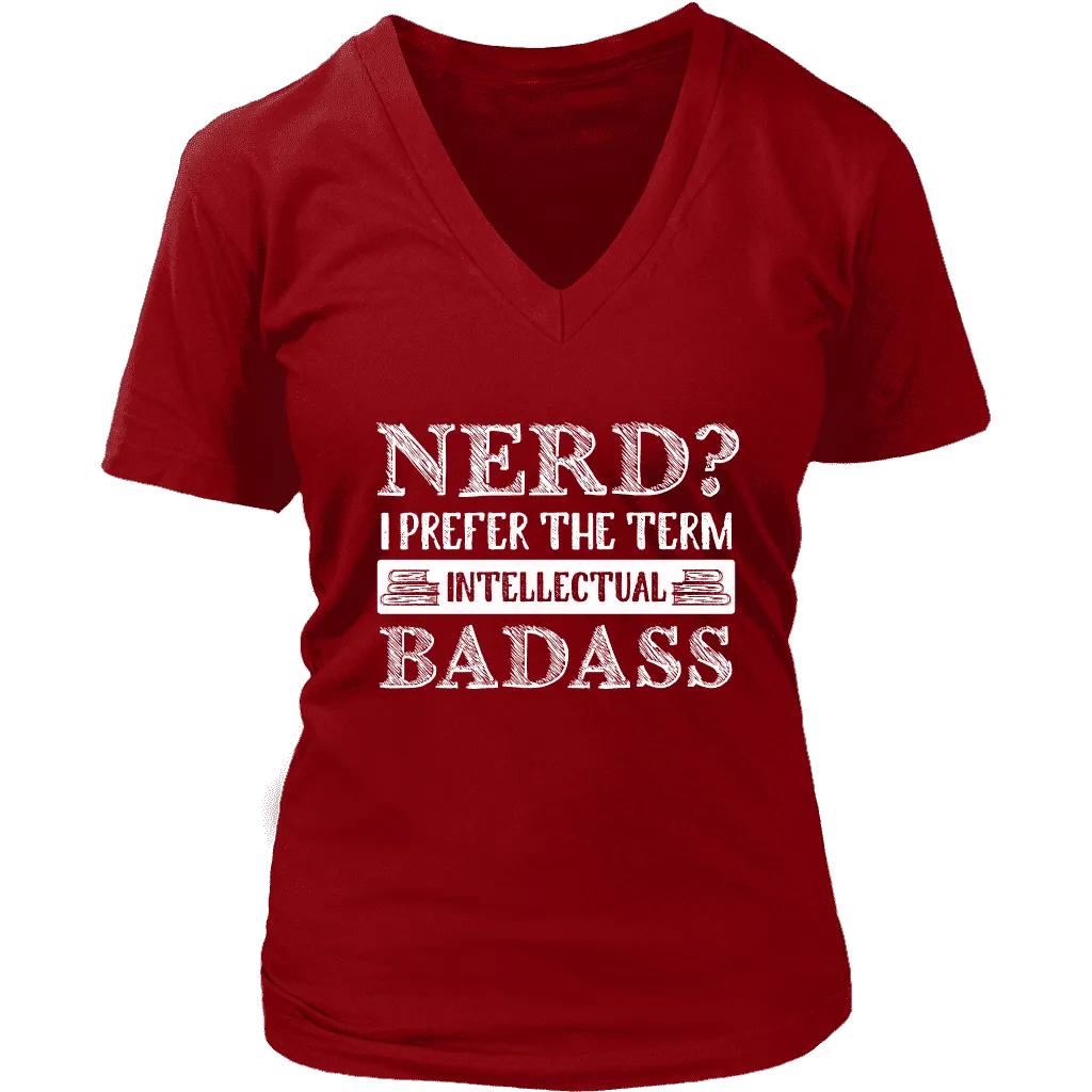 "Nerd?" V-neck Tshirt
