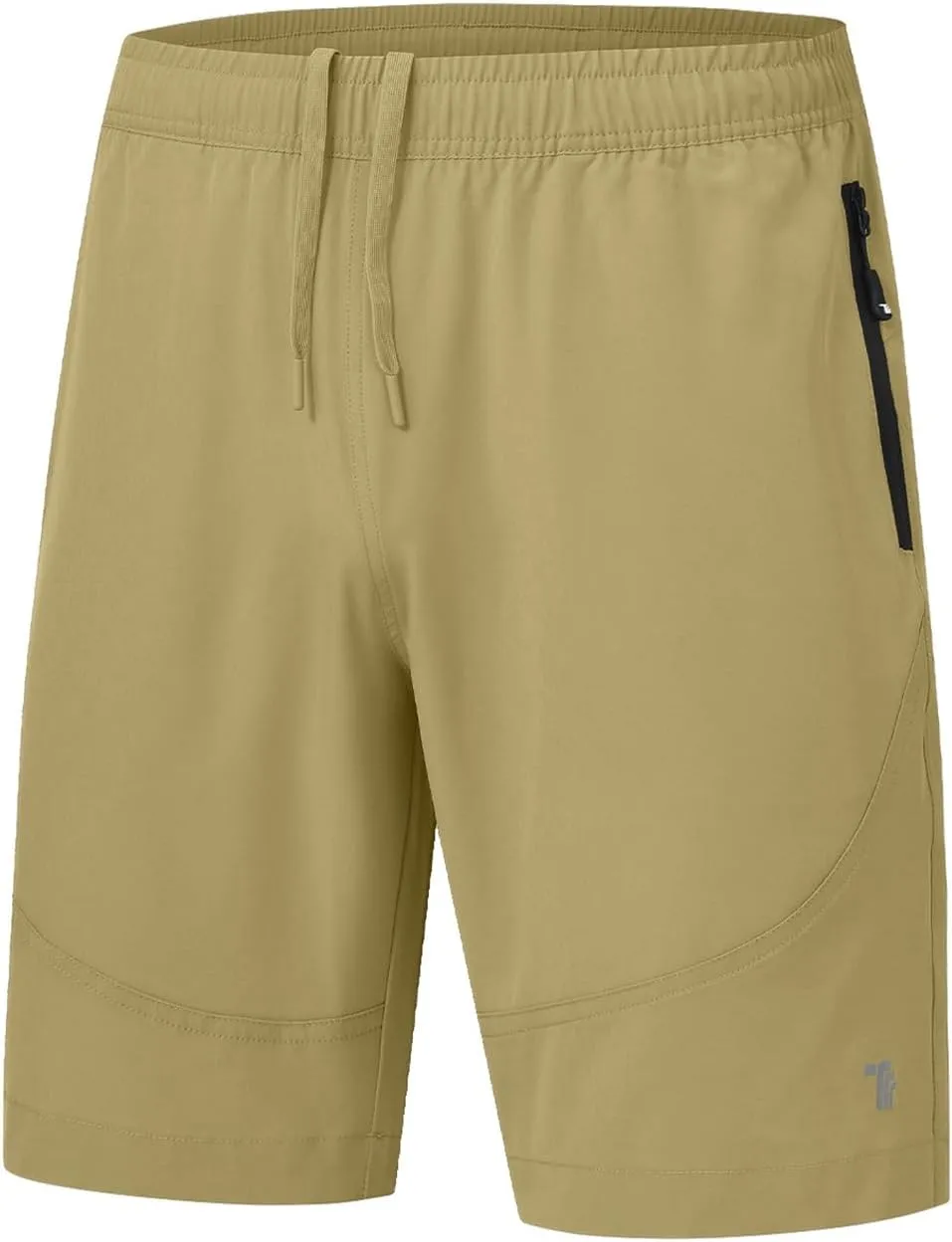Rdruko Men's Hiking Shorts with Zipper Pockets 7'' Lightweight Quick Dry Workout Shorts Running Athletic Shorts