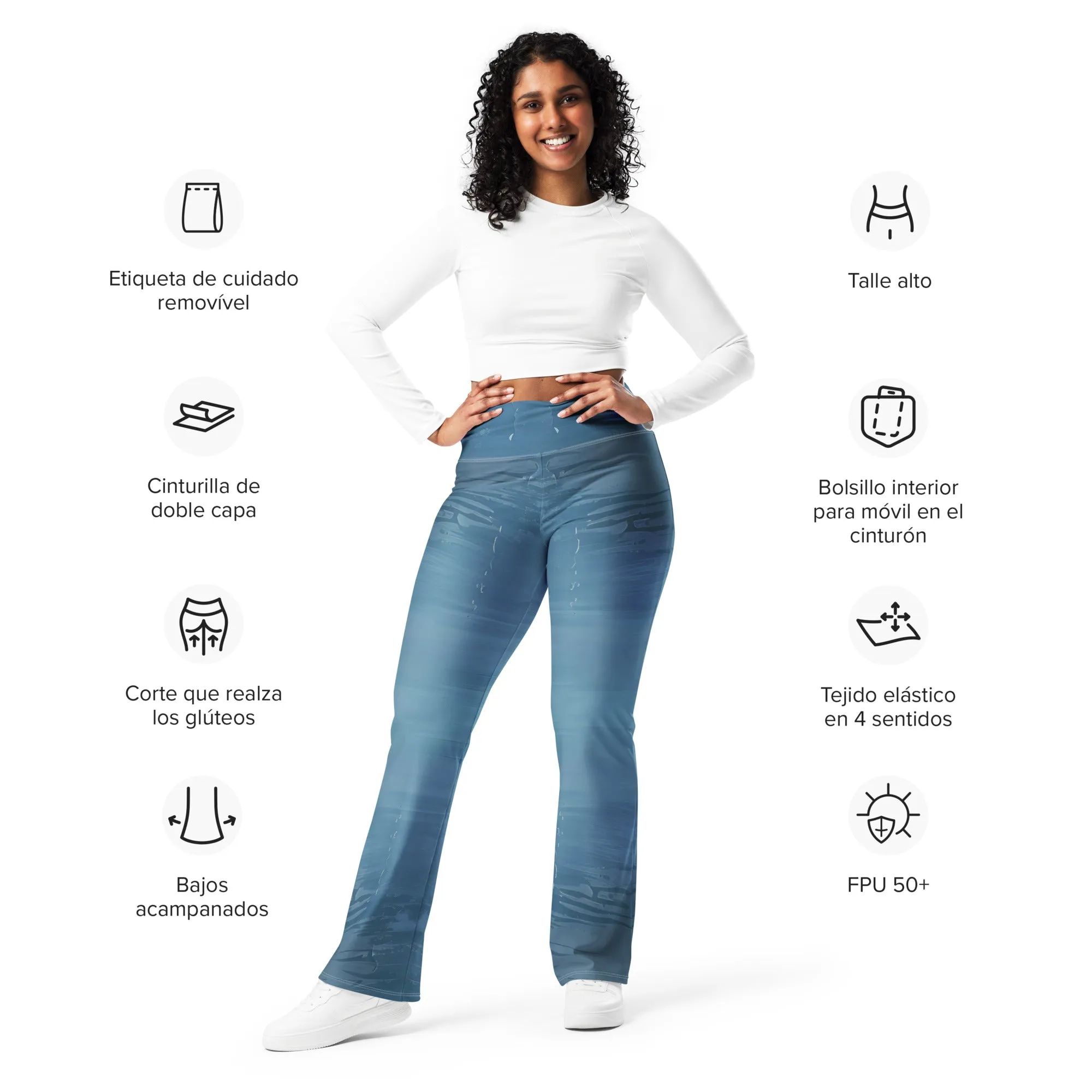 Sky Grace Flare leggings