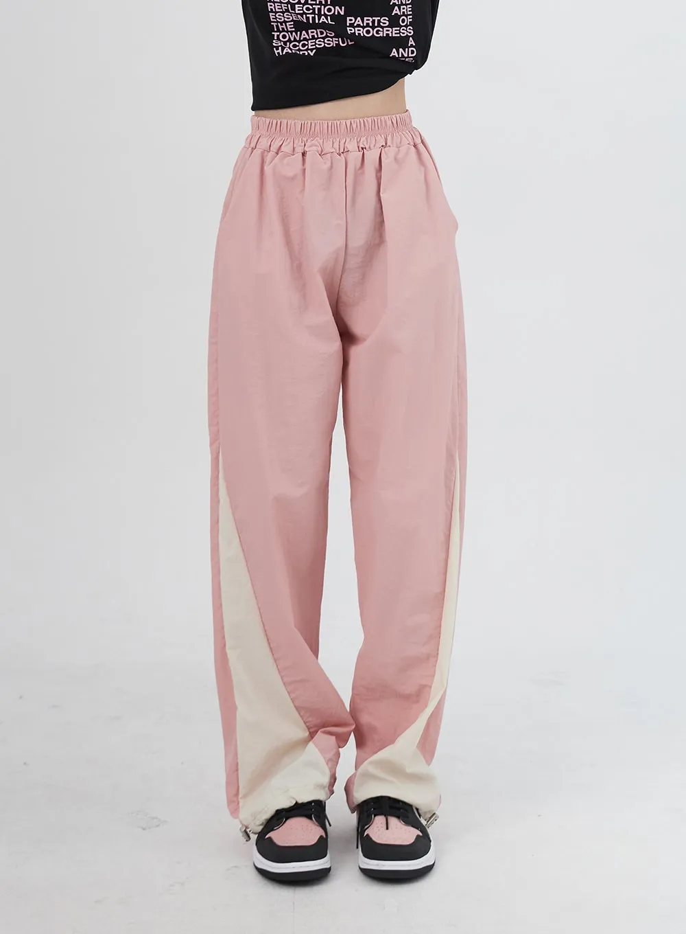 Two Color Track Pants IU312