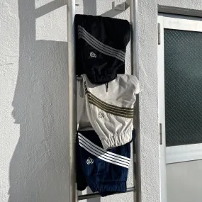 velor track pants