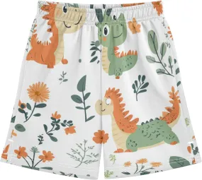 Youth Boys Cargo Shorts Lightweight Athletic Running Workout Shorts with Pockets